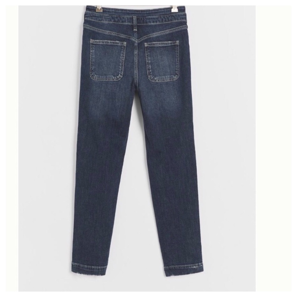 ANTHROPOLOGIE PILCRO High Rise Slim Ankle Button front JEANS size 25 - Picture 3 of 10